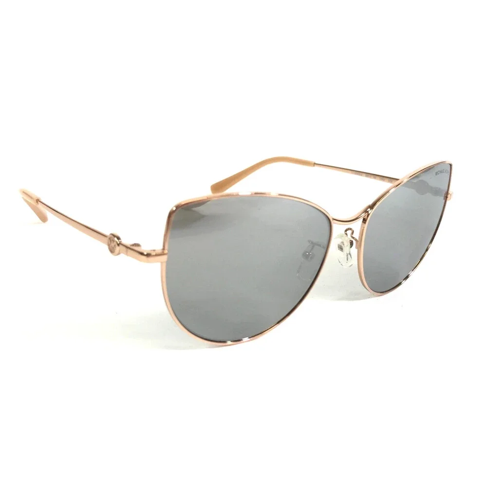 Michael Kors Sunglasses MK1062 La Paz 11086G Rose Gold Cat Eye with Gray Lenses